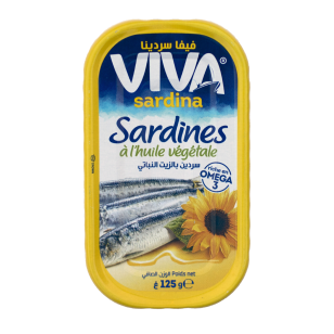 Sardines à l’huile végétale