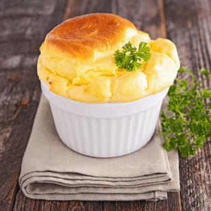 Soufflé aux sardines